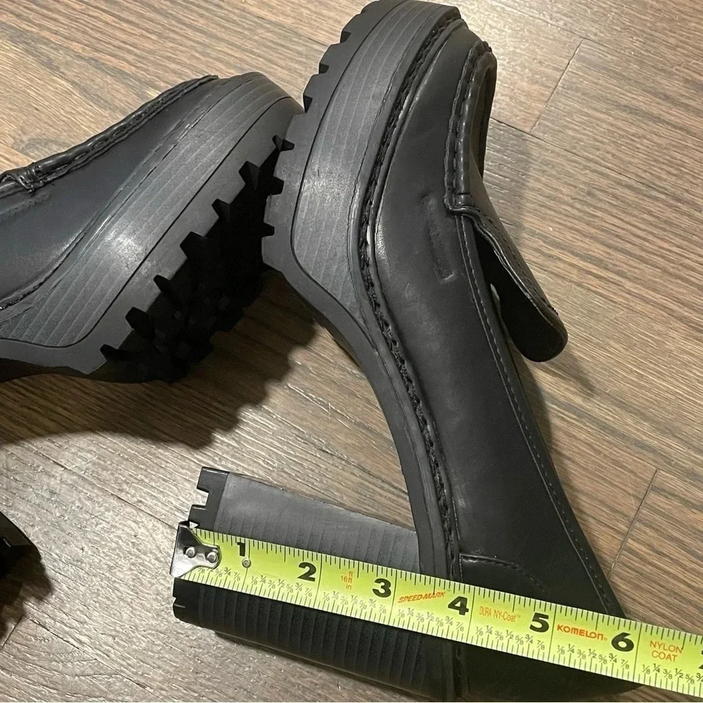 New York & Co Y2K Chunky Platform Loafers